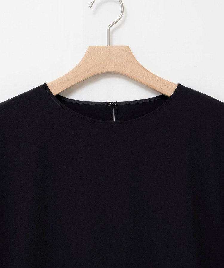 【WEB限定】ウォッシャブルジョーゼットコクーンブラウス
