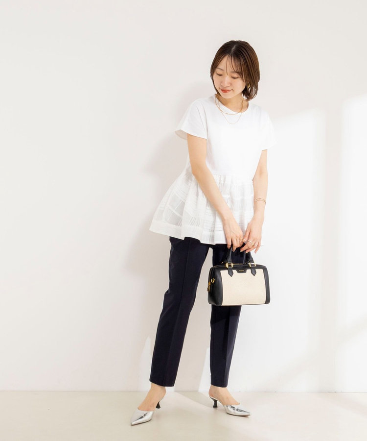 《撥水/セットアップ対応》ウォッシャブルアクティブストレッチスリムパンツ