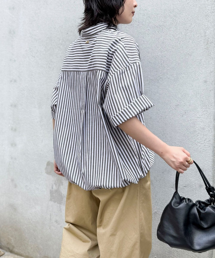 ［WEB限定 SPECIAL SALE！］【人気につき半袖Ver.で再登場】汗染み軽減加工COTTON半袖シャツブルゾン
