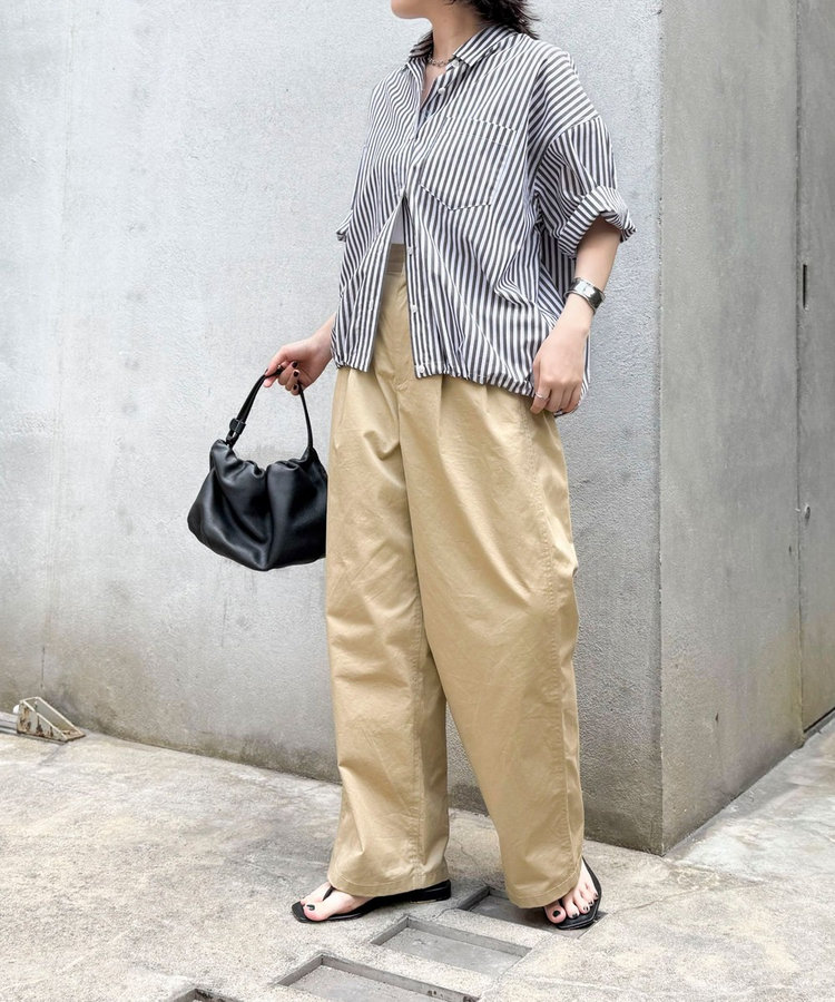 ［WEB限定 SPECIAL SALE！］【人気につき半袖Ver.で再登場】汗染み軽減加工COTTON半袖シャツブルゾン