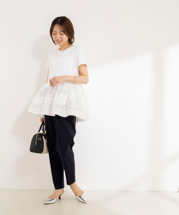 《撥水/セットアップ対応》ウォッシャブルアクティブストレッチスリムパンツ