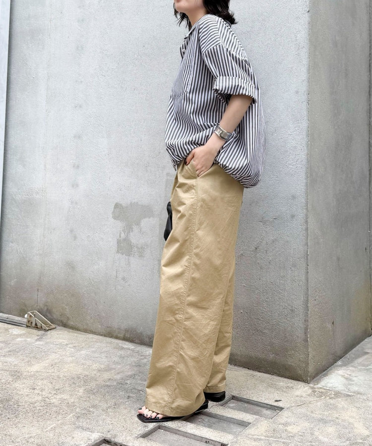 ［WEB限定 SPECIAL SALE！］【人気につき半袖Ver.で再登場】汗染み軽減加工COTTON半袖シャツブルゾン