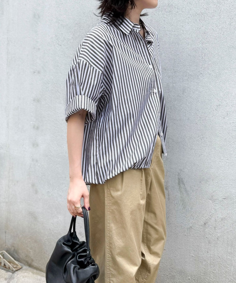 ［WEB限定 SPECIAL SALE！］【人気につき半袖Ver.で再登場】汗染み軽減加工COTTON半袖シャツブルゾン