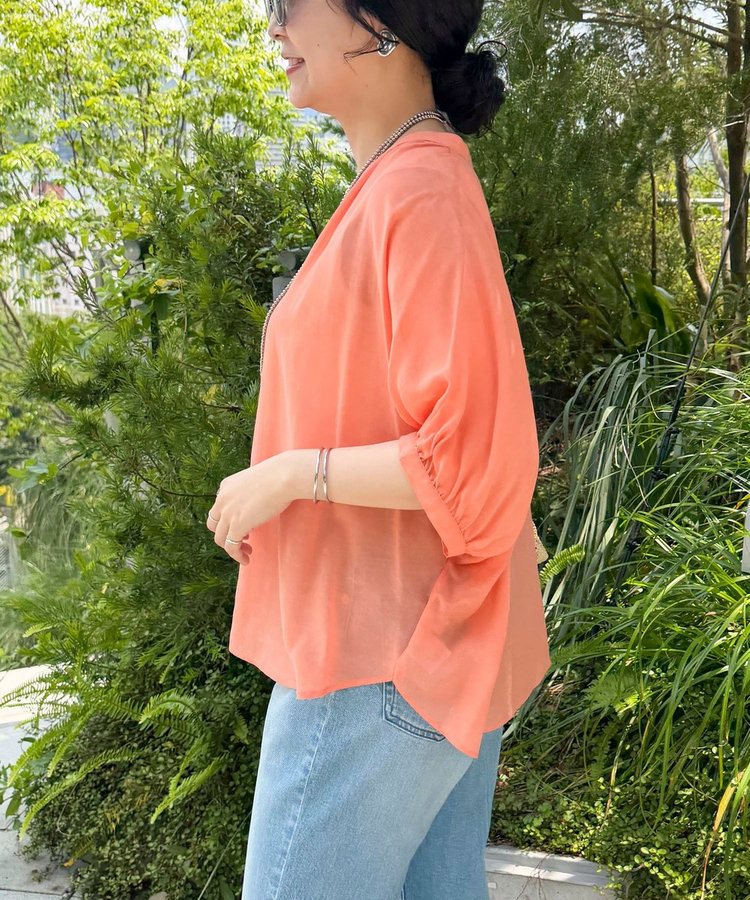 ナチュラルシースルードライシャツ