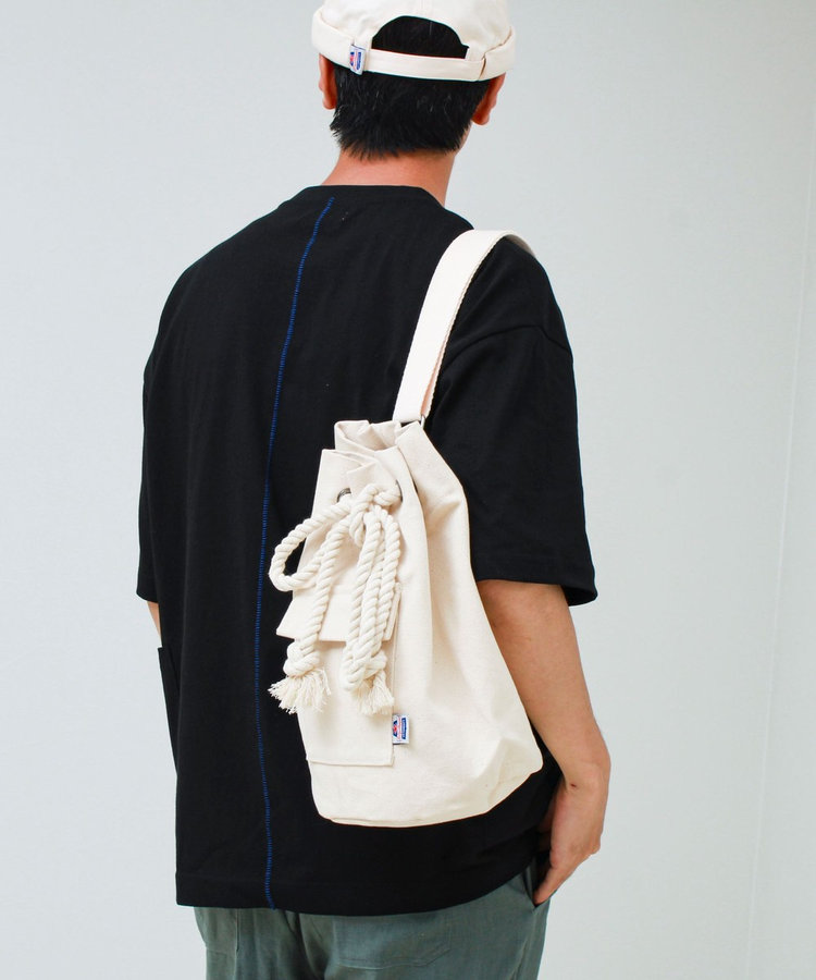 【Le Pigeon Voyageur】コットンキャンバス1ショルダーポーチ