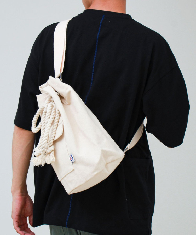 【Le Pigeon Voyageur】コットンキャンバス1ショルダーポーチ