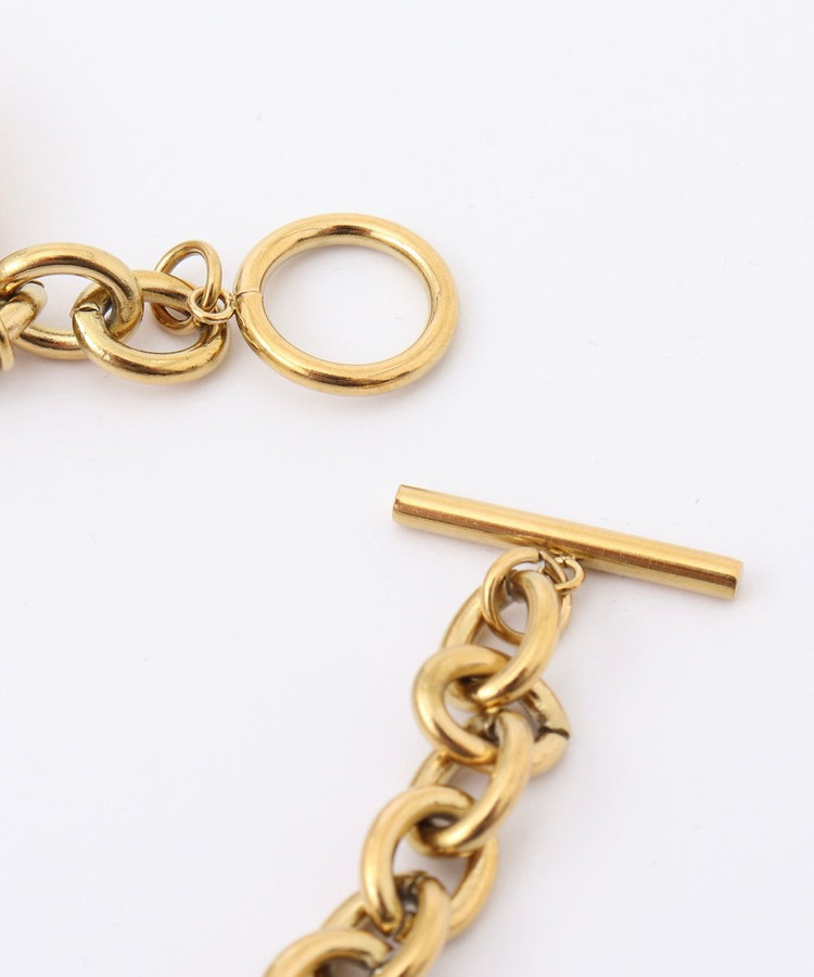 【MERAKI/ メラキ】Oval Pearl Braceletオーバルパールブレスレット