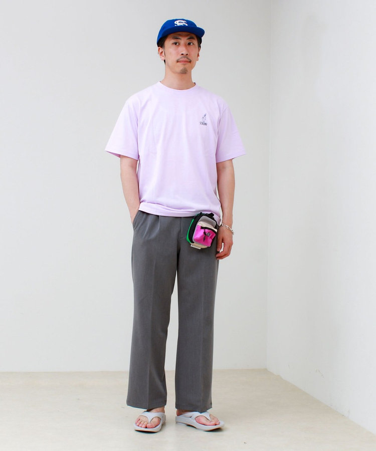 【ユニセックスで着れる】ベイマックス＆スティッチ バックプリントＴ