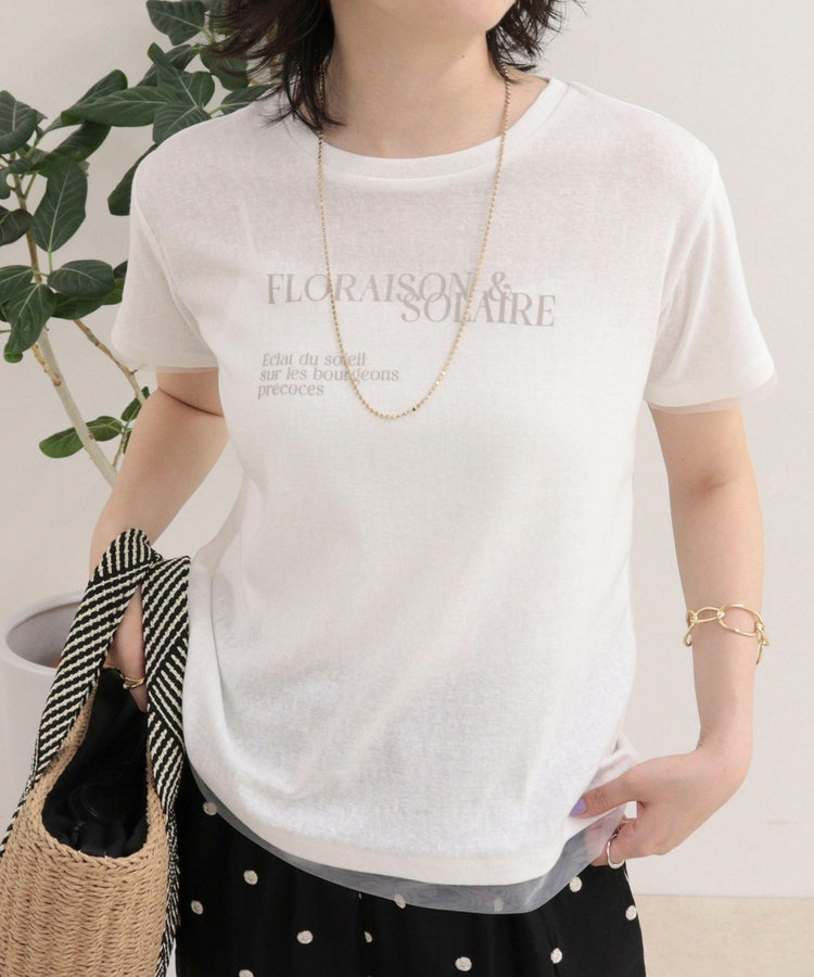 シアーレイヤードＴシャツ