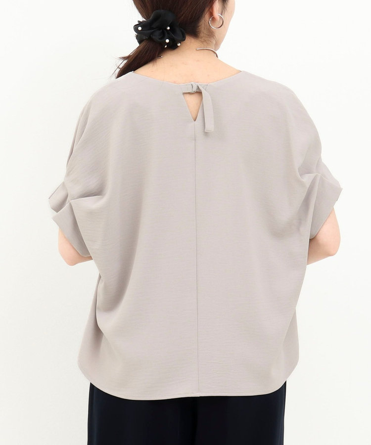 《UVカット接触冷感》ハイストレッチブラウス