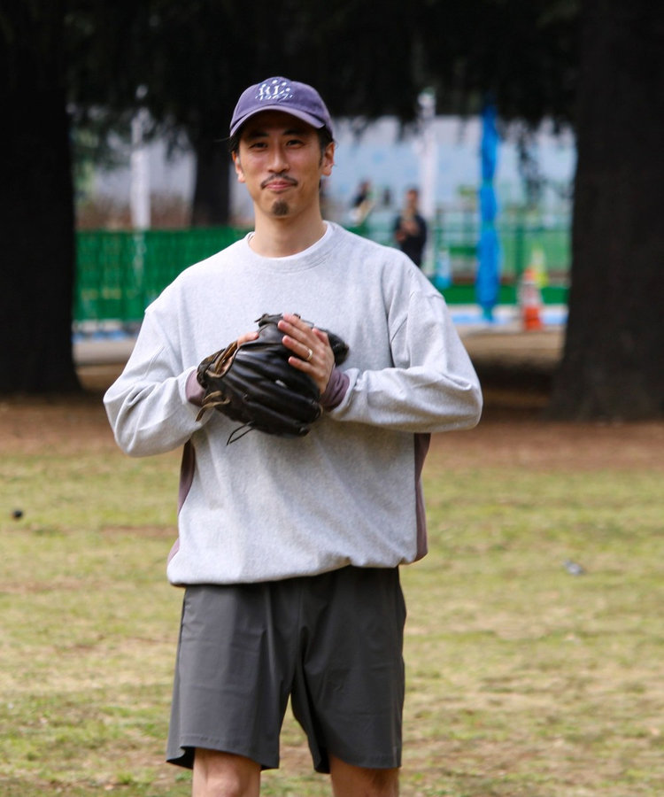 【一枚でサマになる】ブークレ配色ラインプルオーバー