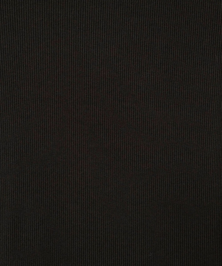 ウォッシャブルアシンメトリー2WAYリブTシャツ