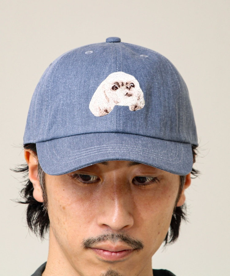 【カラー追加して再登場】WASHED DOG embroidery CAP