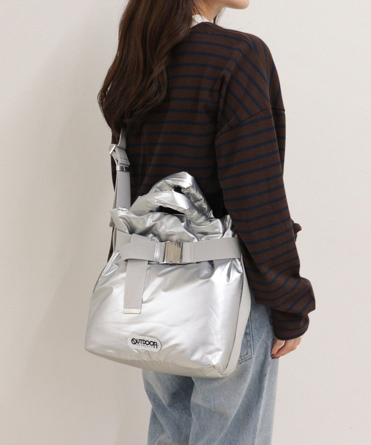 ［FREDY＆GLOSTER限定 TIME SALE！］【OUTDOOR PRODUCTS】ナイロン2wayベルトトートバッグS