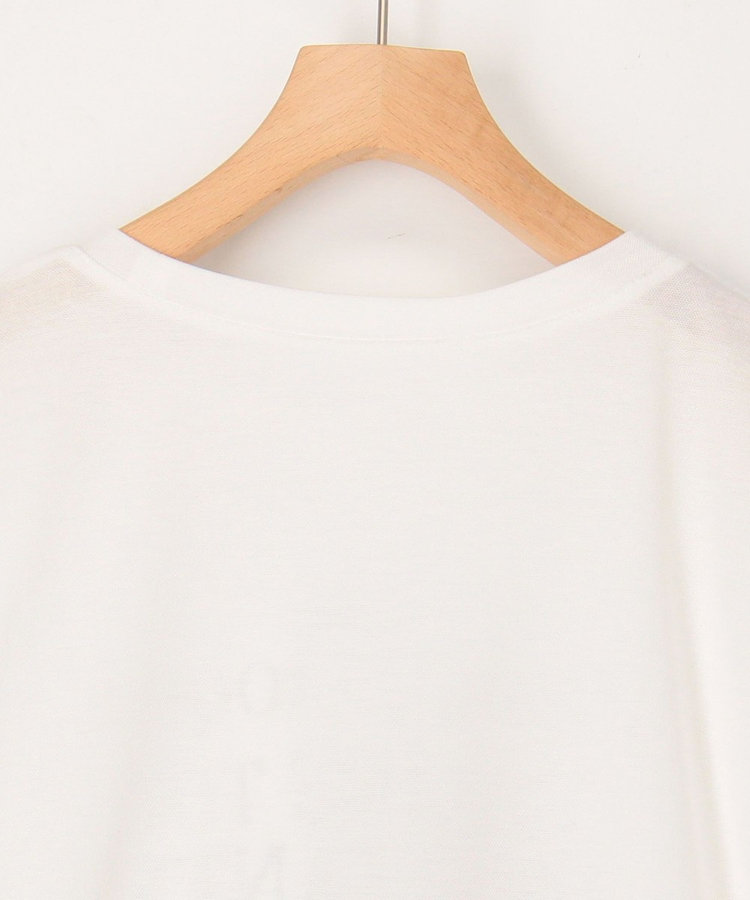 ロゴ＋レースTシャツ