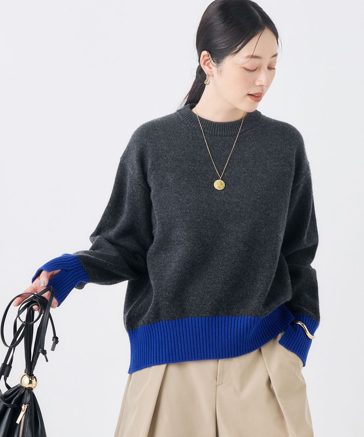 【WEB＆店舗限定カラーあり】MUSICクルーネックプルオーバー