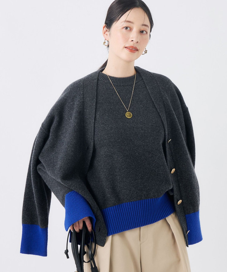 【WEB＆店舗限定カラーあり】MUSICクルーネックプルオーバー