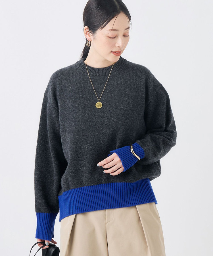 【WEB＆店舗限定カラーあり】MUSICクルーネックプルオーバー