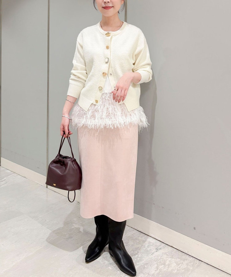 【TORRAZZO DONNA】【林(mayumi_nol)別注】別注ビジューカーディガン