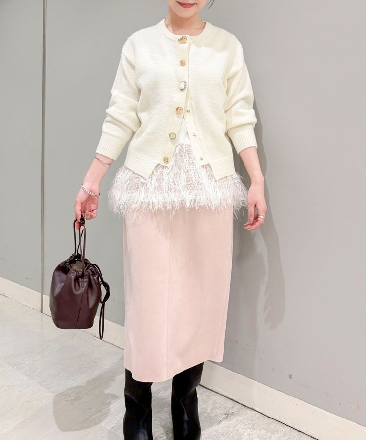 【TORRAZZO DONNA】【林(mayumi_nol)別注】別注ビジューカーディガン