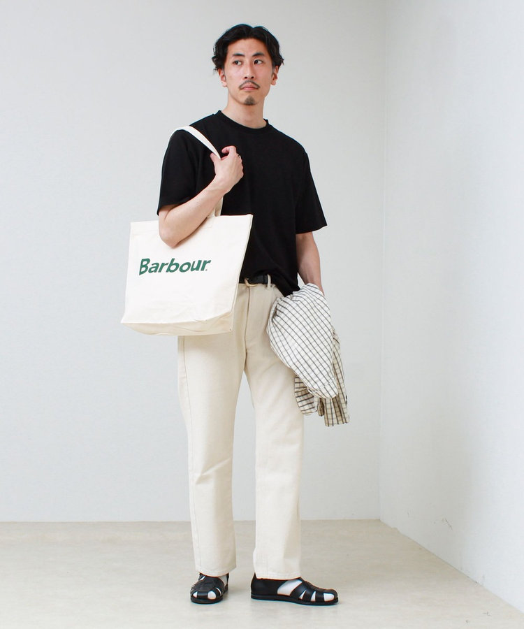 【BARBOUR/バブアー】LOGO TOTE BAG ロゴトートバッグ