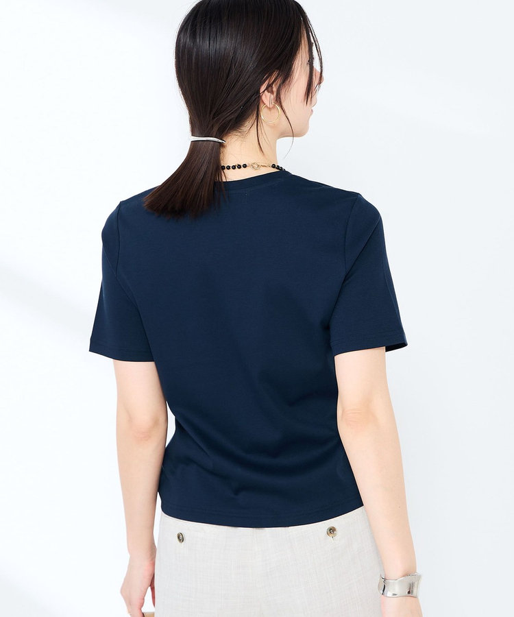 《手洗い可能》W&Wベイシック丈Tシャツ