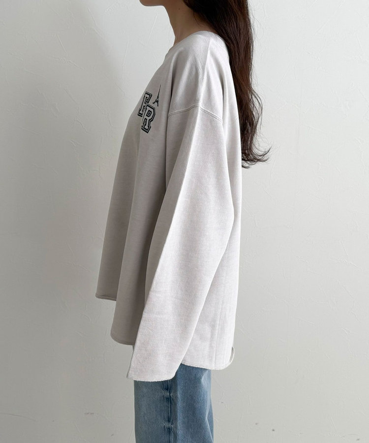 ［WEB限定 SPECIAL SALE！］ヴィンテージ加工裏毛オフショルプルオーバー