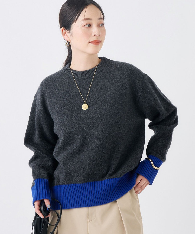 【WEB＆店舗限定カラーあり】MUSICクルーネックプルオーバー