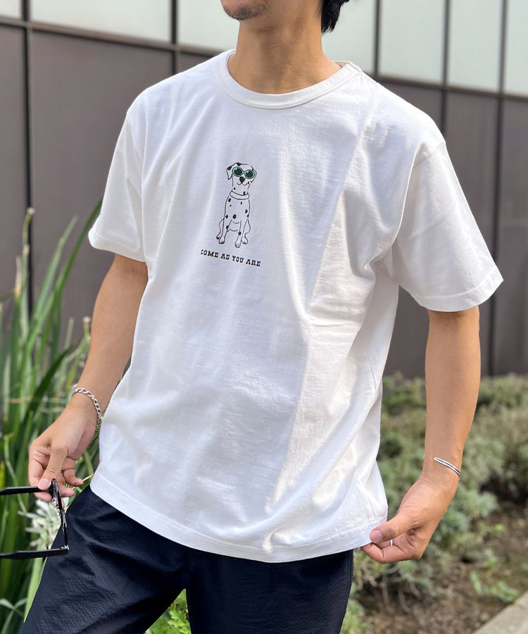 【BARNS OUTFITTERS】別注タフネックTシャツ COME AS YOU ARE（4-0613-2-53-702）｜NOLLEY'S  goodman(ノーリーズ グッドマン）｜NOLLEY'S(ノーリーズ）｜men（MEN）｜NOLLEY'S MALL（ノーリーズ モール）