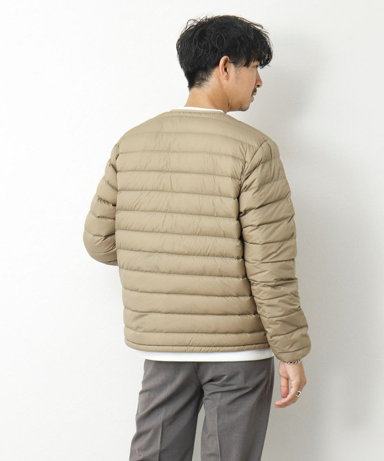 DANTON/ダントン】ナイロンタフタ クルーネックインナーダウン