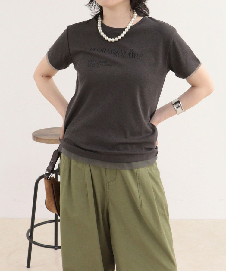 シアーレイヤードＴシャツ