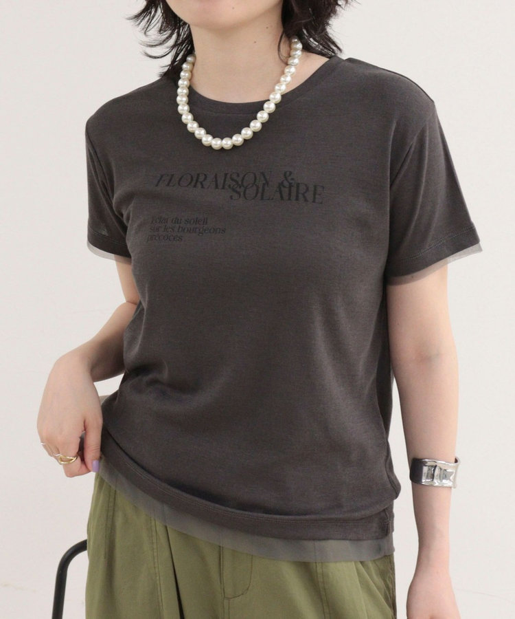 シアーレイヤードＴシャツ