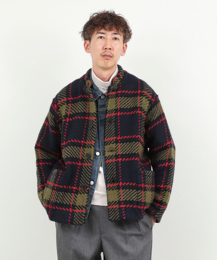 【John Branigan/ジョン・ブラニガン】別注ショートニットブルゾン 26AW