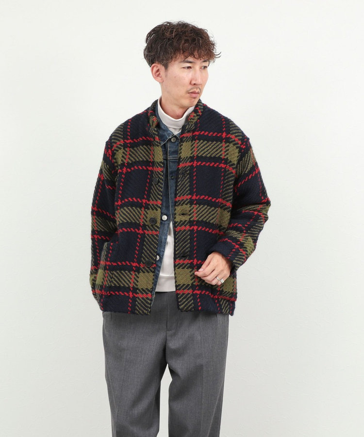 【John Branigan/ジョン・ブラニガン】別注ショートニットブルゾン 26AW