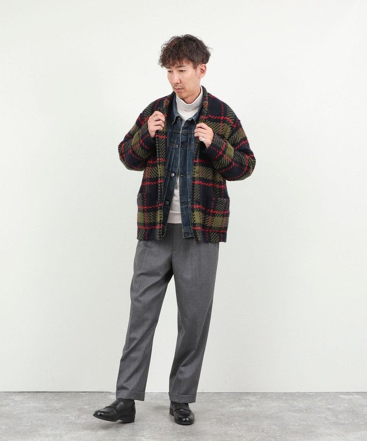 【John Branigan/ジョン・ブラニガン】別注ショートニットブルゾン 26AW