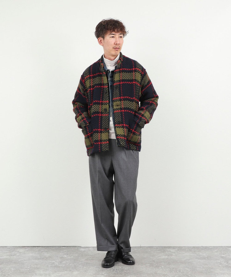 【John Branigan/ジョン・ブラニガン】別注ショートニットブルゾン 26AW