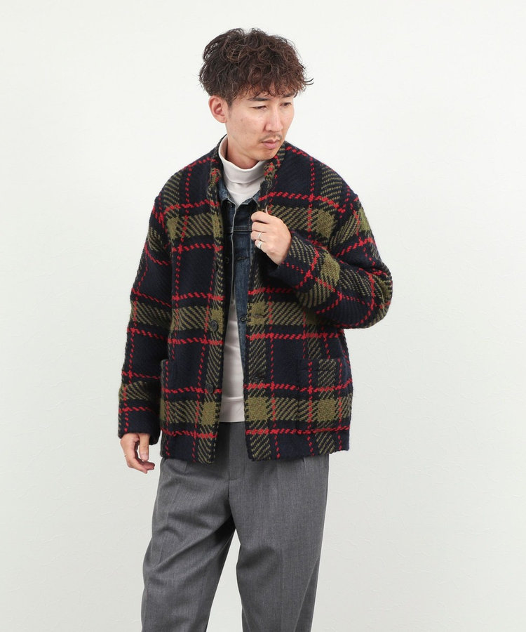 【John Branigan/ジョン・ブラニガン】別注ショートニットブルゾン 26AW