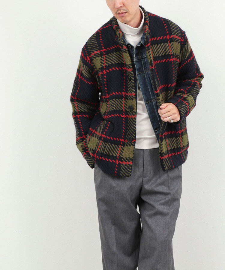【John Branigan/ジョン・ブラニガン】別注ショートニットブルゾン 26AW