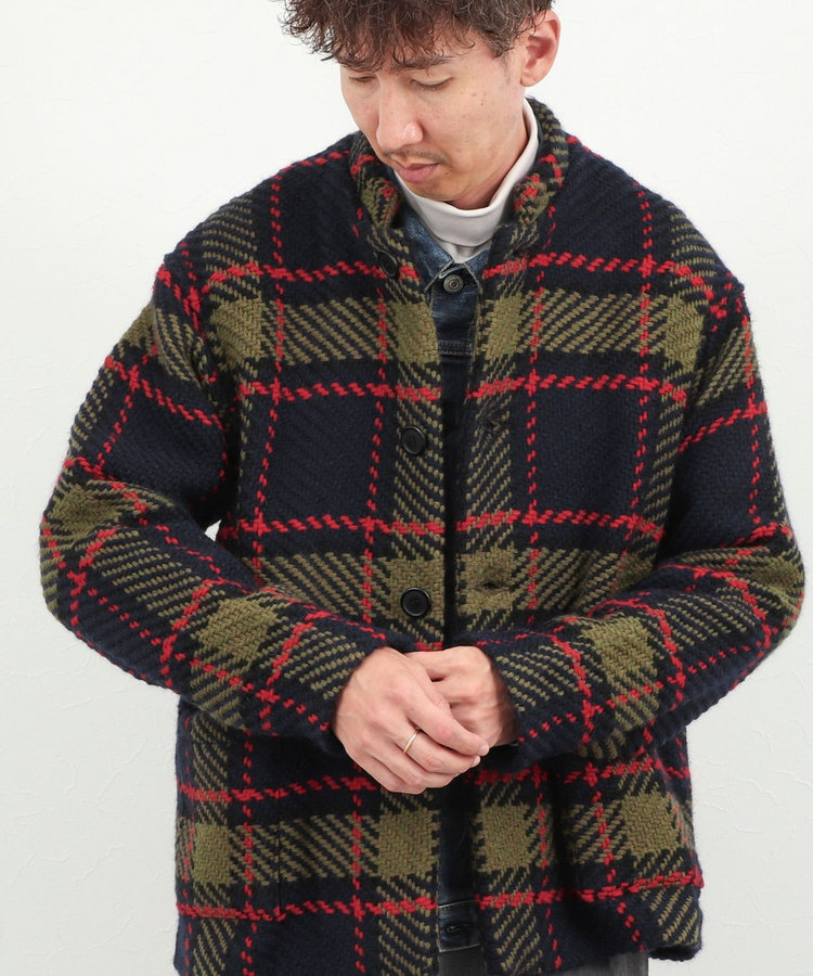 【John Branigan/ジョン・ブラニガン】別注ショートニットブルゾン 26AW