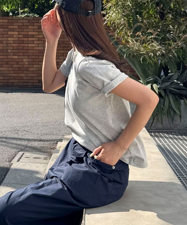 汗ジミ軽減天竺BasicTシャツ