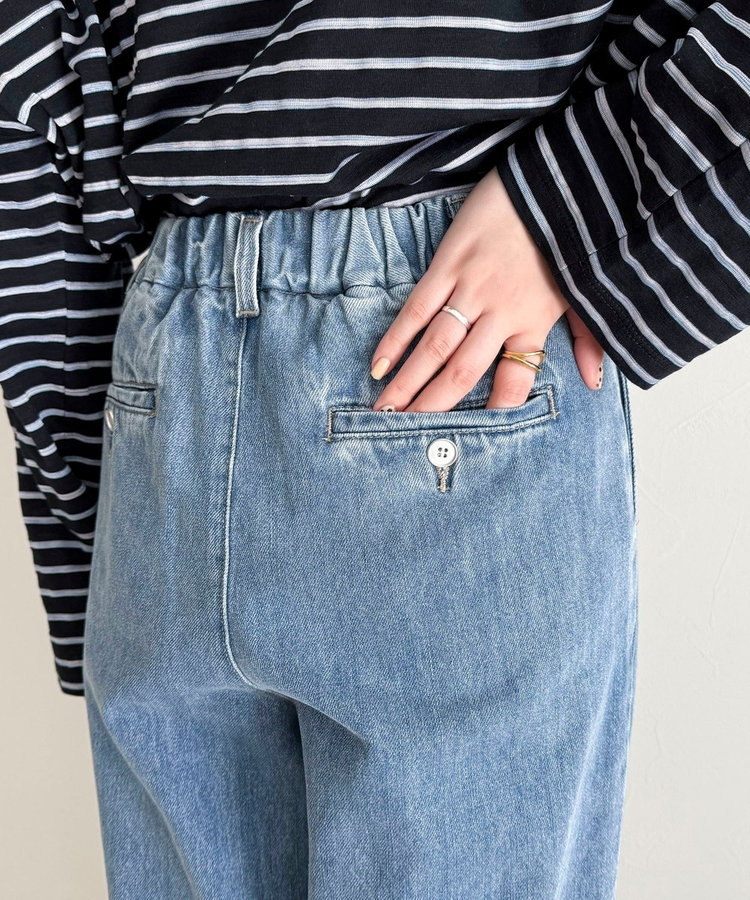デニムタックスラックス