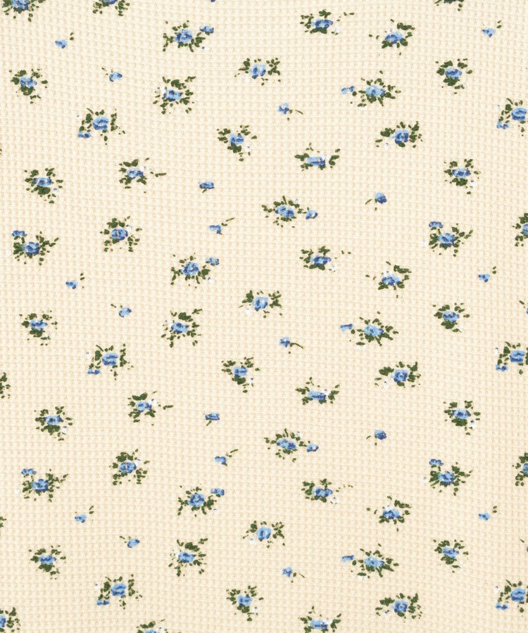 【MAQWEL/マクウェル】Flower Waffleショルダーパッドプルオーバー