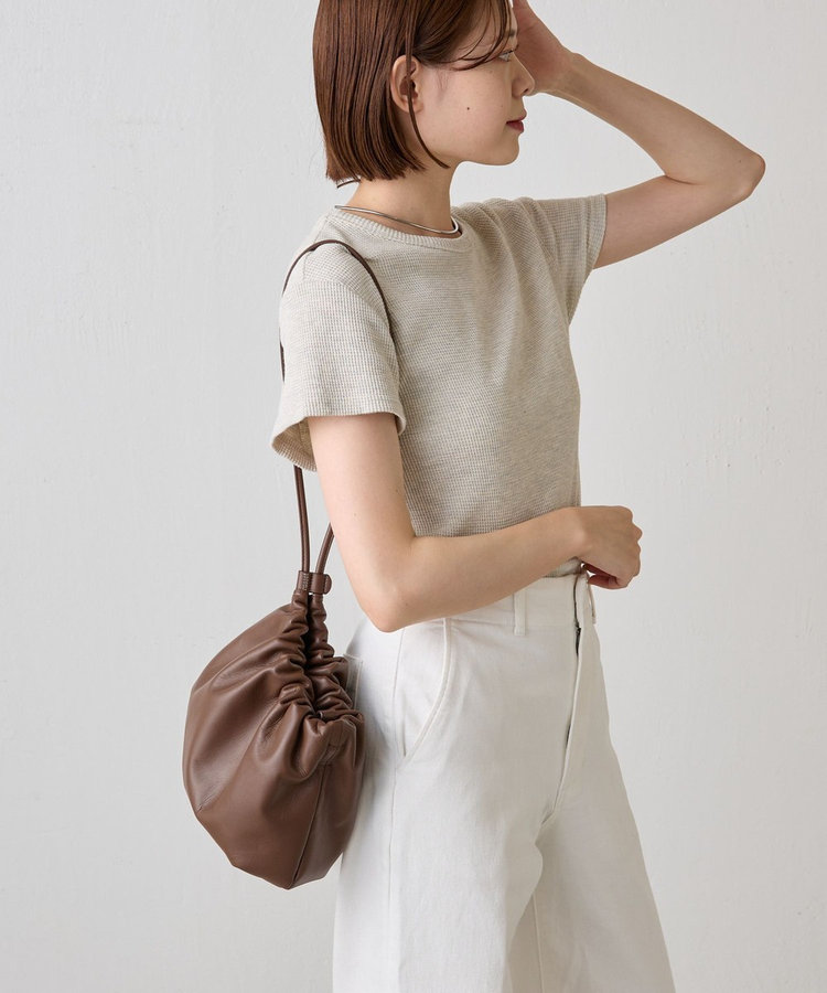 4WAYレザー巾着ショルダーバッグ［chi企画］ Amazon.co.jp: [ラシット] chi企画 4way巾着ショルダーバッグ