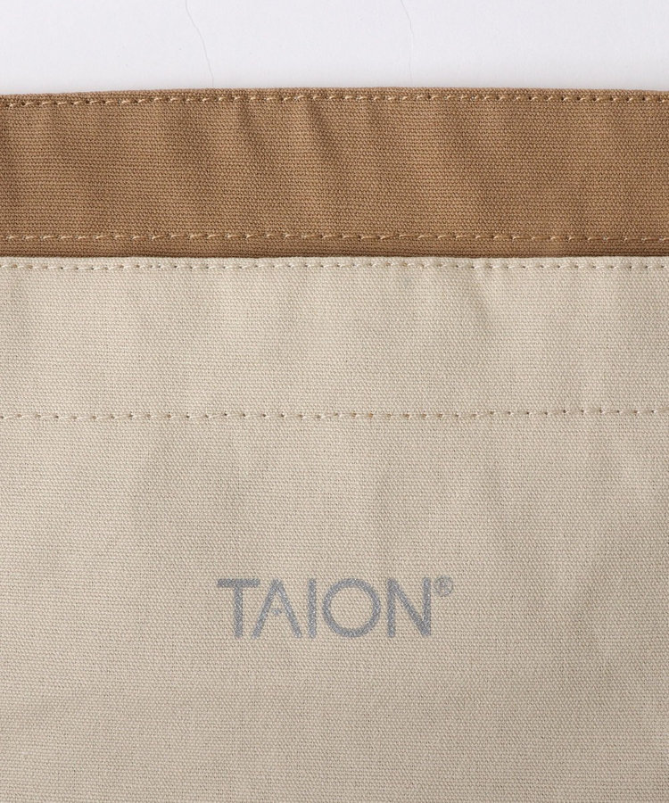 【TAION / タイオン】NON DOWN R/S CANVAS TOTE BAG L TAION-RCVTTBG01-L