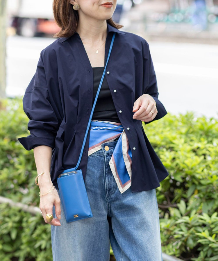 【WEB＆一部店舗限定カラー】ストレッチタフタスキッパータックシャツ