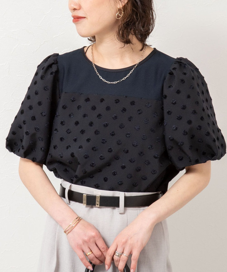超特価セール開催！！ LOHEN カットオフバルーンブラウス （LOHEN（ローヘン）の中古品 トップス