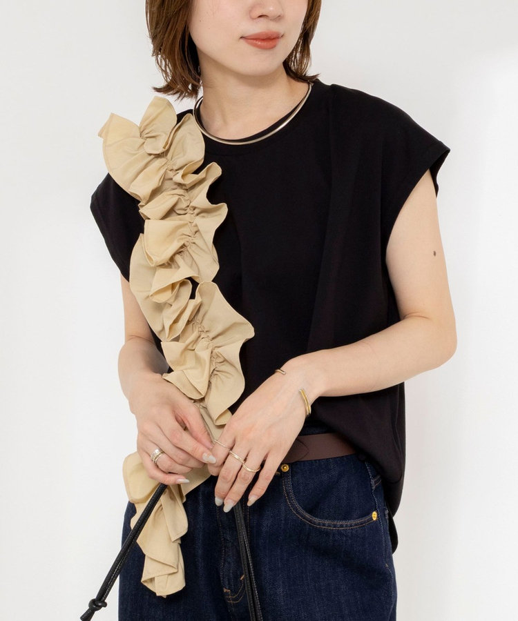【WEB限定】フリルTシャツ