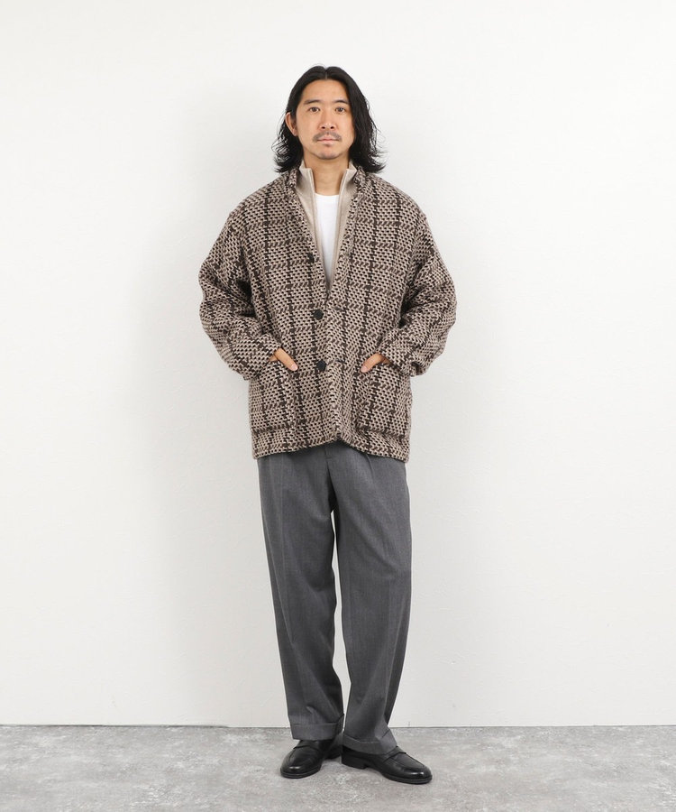 【John Branigan/ジョン・ブラニガン】別注ショートニットブルゾン 26AW