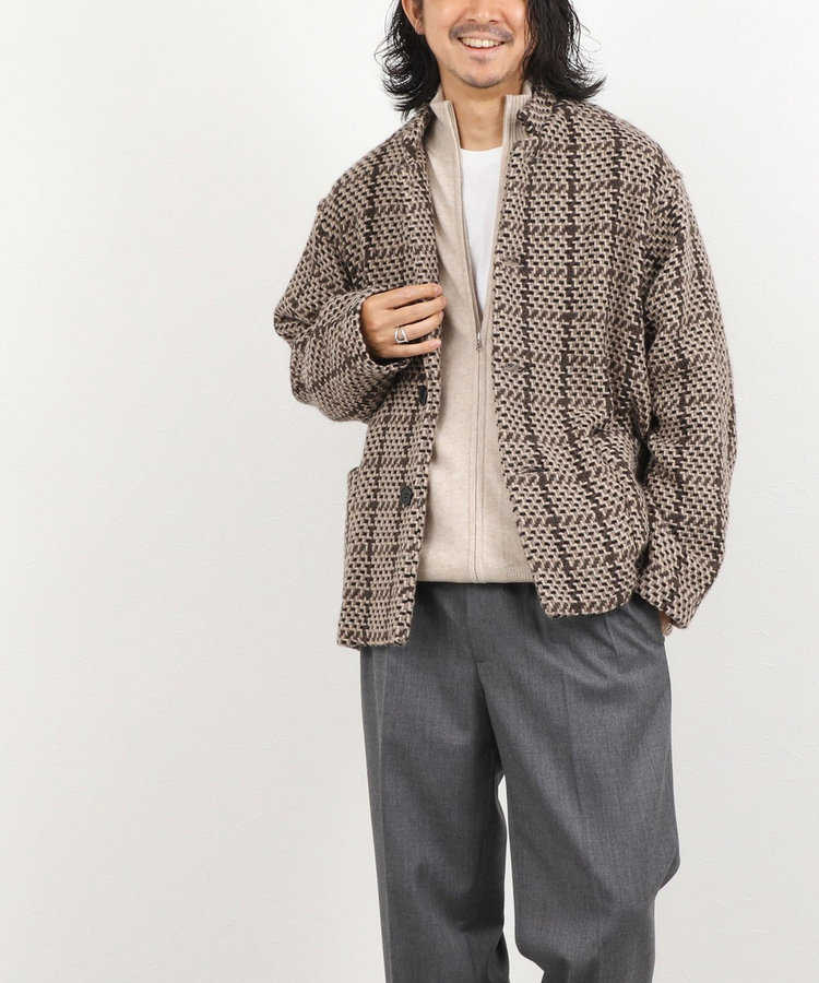 【John Branigan/ジョン・ブラニガン】別注ショートニットブルゾン 26AW