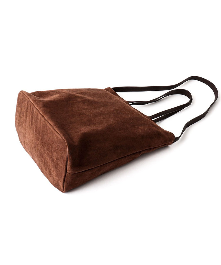 【Un coeur/アンクール】K906021 SUEDE DRAPE 2WAY TOTE